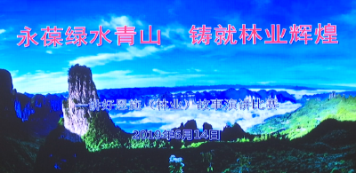 恩施州林业局举行讲好恩施（林业）故事演讲比赛