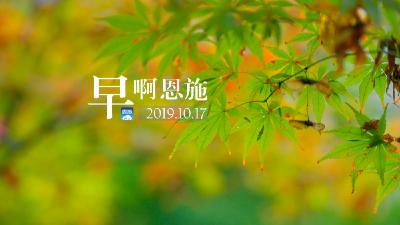 早啊！恩施（2019.10.17）