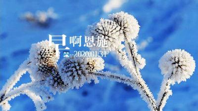 早啊！恩施（2020.01.31）