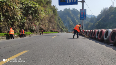 咸丰公路：疫情解封日 春养正当时 