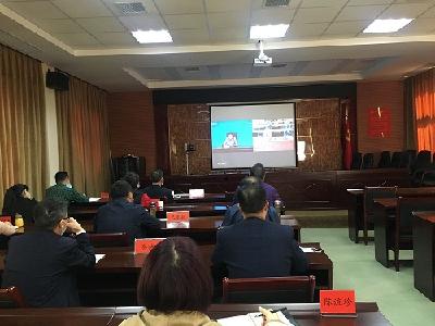 恩施州组织相关人员积极参加全省社会救助兜底脱贫暨农村低保专项治理工作视频会议