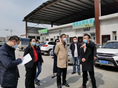 省督导检查组督导检查恩施州农贸市场专项整治工作 