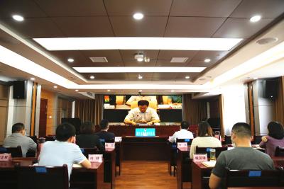 州司法局收看全国司法行政系统学习贯彻《社区矫正法》电视电话会议