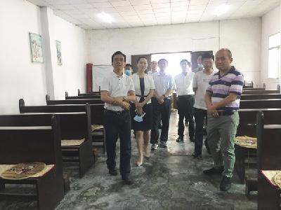 邓正平带队到来凤县、恩施市视察宗教工作开展情况