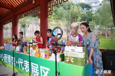 政府搭台 网红带货 巴东成功举办“掌上硒博会”