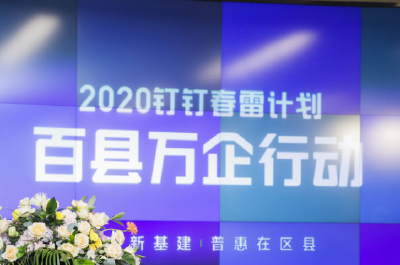 巴东：搭上数字化快车 入选钉钉“2020春雷计划”  