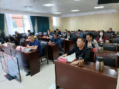 州经信局召开全州工业经济运行调度视频会