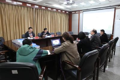 巴东：省院政治部到院指导省级文明单位创建工作