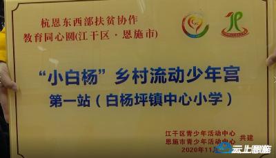 杭恩青少年宫签订帮扶协议 成立恩施市首个乡村流动少年宫 