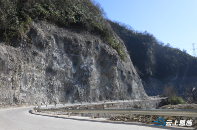省道341边坡治理工程已完成85% 