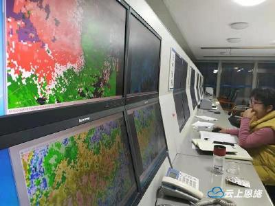 恩施出现今年开春以来首场强对流天气 