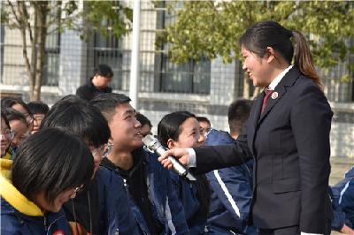 助力乡村振兴|“法治进校园”再起航