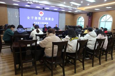 巴东：召开庆祝“三八”女干部职工座谈会