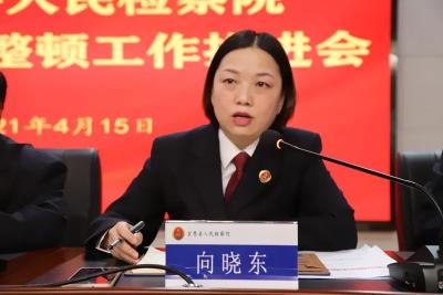 宣恩：宣恩县检察院召开检察队伍教育整顿推进会