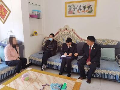 巴东：【为群众办实事】积极开展跟踪回访，做好司法救助“后半篇”文章