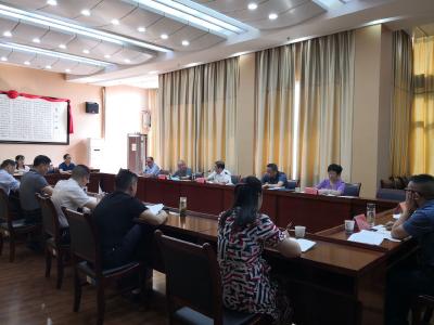 州政协副主席邢祖训带队到恩施州商务局督导州人大代表建议和州政协提案办理工作