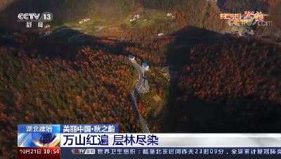 央视聚焦建始县长岭岗美丽秋色：秋景如诗 山河如画