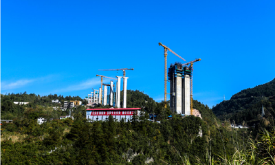 组图 | 宜来高速鹤峰东段有序推进