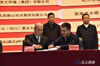 开门红！一个百亿级项目成功签约落户恩施州利川 