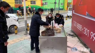 建始县城管执法局开展春节后市容秩序整治工作