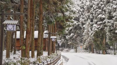 太美了！咸丰雪后小木屋 宛如水墨画 