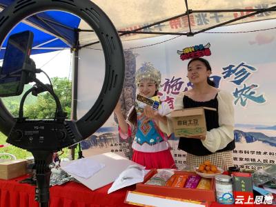 副市长化身“网红” 助力恩施硒品走出大山 