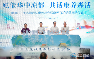 首届中国野三关高山森林康养峰会在武汉举办 