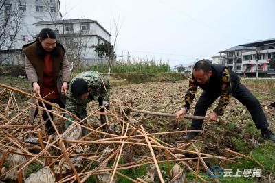 建始石鼓门社区：“田间课堂”护航市民“菜篮子” 