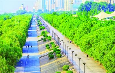 武汉着力打造知名滨水生态绿城