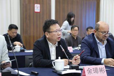法中合作促进中心来汉与本地知名企业家交流