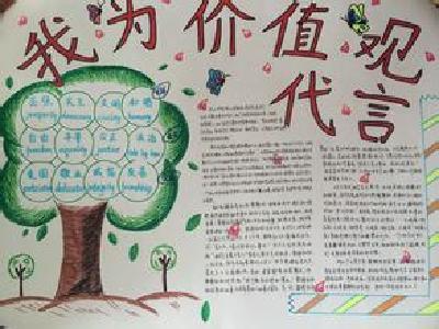 市实验中学 开展“我为核心价值观代言”活动