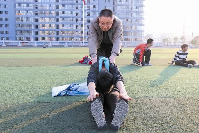 茅箭区实验学校多措并举备战体育中考