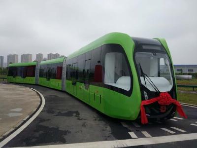 中车发布全球首列虚拟轨道列车 可与汽车共享道路