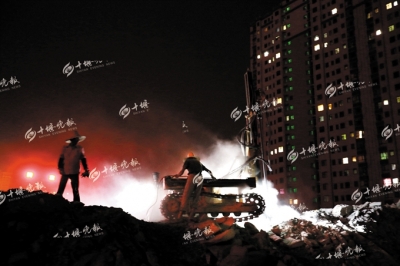 “绿色护考”昨夜突击检查 3家建筑工地违规施工被查处