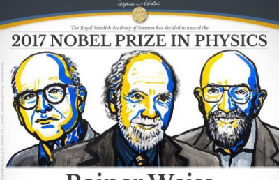 2017诺贝尔物理学奖：3名科学奖因引力波研究获奖