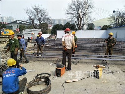 北京路人商过街地道预计6月中旬完工