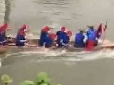 桂林龙舟翻船已17人死 当地赛龙舟无穿救生衣习惯