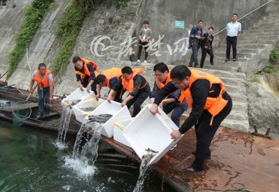 黄龙滩水库又添5万