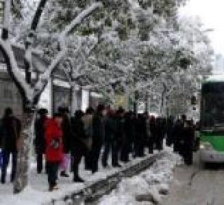 因降雪，十堰9条公交线路仍停运 3条临时调整线路