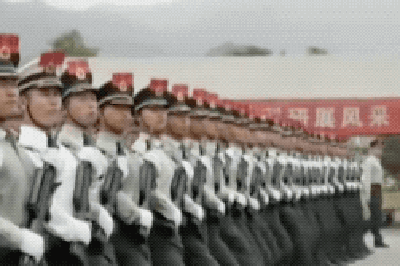 阅兵场上的