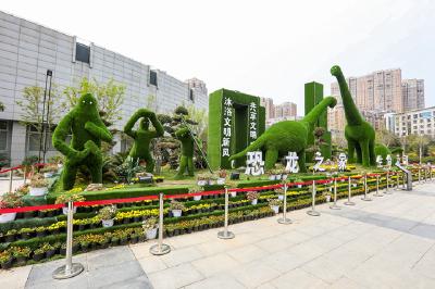 鲜花上街，为车城复工复产增添“春光”