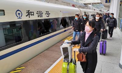 8日、9日十堰恢复开行至上海普速列车 10日起部分高铁恢复