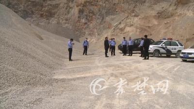 破坏占用林地面积15.5亩 郧阳区关停一非法采石场