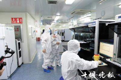 十堰晚报记者“零距离”采访血液采集检验制备储存等流程 
