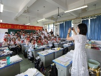 加油，少年! 十堰高三学生的“最后一课”