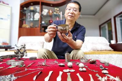 稀罕！40年收集到200多件老银器
