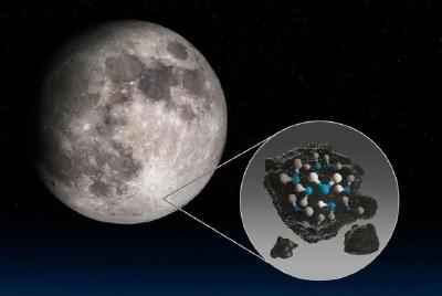 美国宇航局公布月球重大发现：在月球的阳光照射下发现了水
