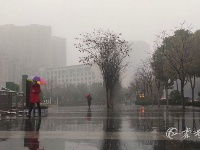 降雨降温天气来了 为十堰除霾洗尘