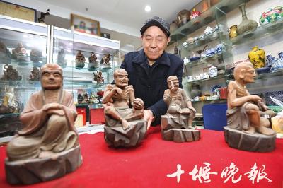 罕见！竹根雕成的“十八罗汉”，你见过吗？