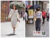 周日天气晴好 气温突破27℃ 市民清凉出行